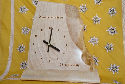 horloge sur mesure personnalisé